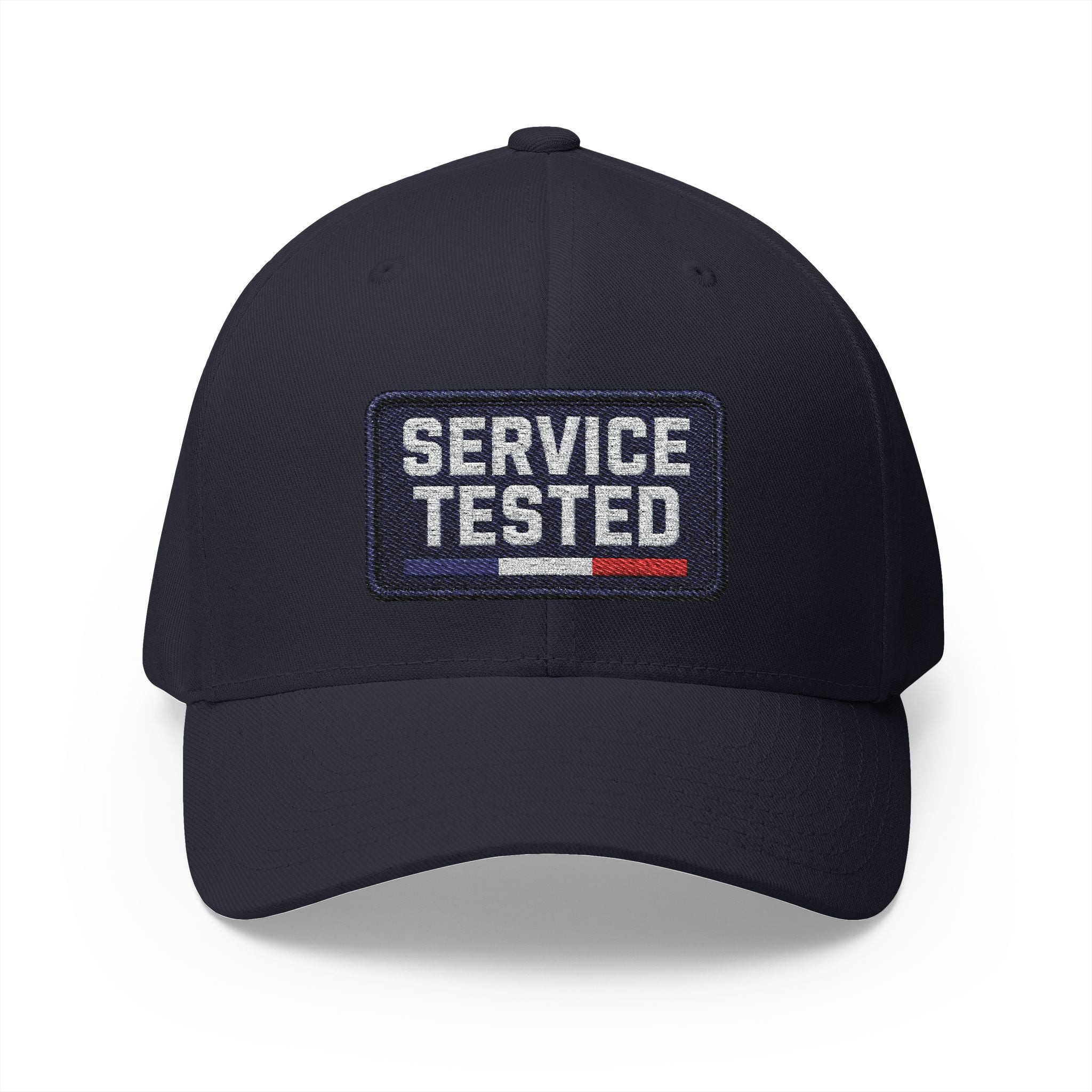 Service Tested Embroidery Cap | Structured Closed-Back Hat